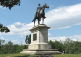 Union general equestrian statue