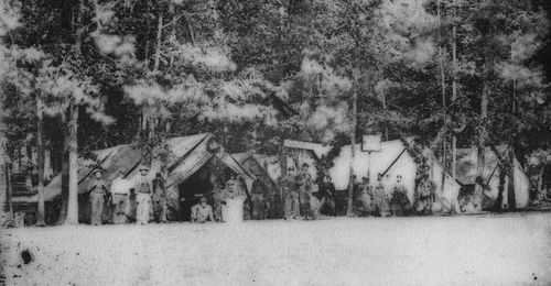 Gettysburg nurses at Camp Letterman