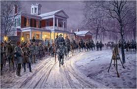 Christmas scene from the Civil War in 1862