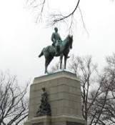 General William Tecumseh Sherman equestrian statue in Washington DC