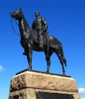 monument to General Meade, commander-in-chief of Union forces at the Battle of Gettysburg