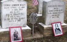 George Meade and Margaretta Meade's gravesite