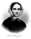 portrait of co-founder of the Seneca Falls Convention, Martha Coffin Wright