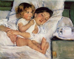 painting by Mary Cassatt