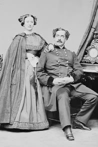 photograph of Mary Hewitt Doubleday and General Abner Doubleday
