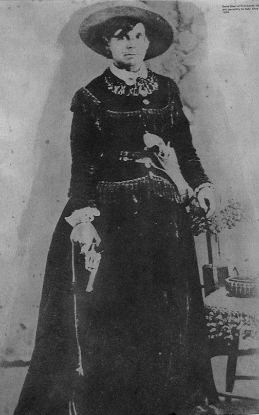Women of the West: crack shot and expert horsewoman, Belle Starr 